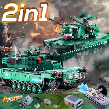M1A2 Tank RC Wars Military Weapon Model Building Blocks Bricks Compatible With Creative Learning 2.4G Remote Control Toy
M1A2 Tank RC Wars Military Weapon Model Building Blocks Bricks Compatible With Creative Learning 2.4G Remote Control Toy