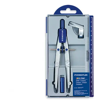 STAEDTLER Drawing Set Portable School Math Geometry Set Protractor Compass Ruler Pencil Essential Math Study Tool Kit
STAEDTLER Drawing Set Portable School Math Geometry Set Protractor Compass Ruler Pencil Essential Math Study Tool Kit
