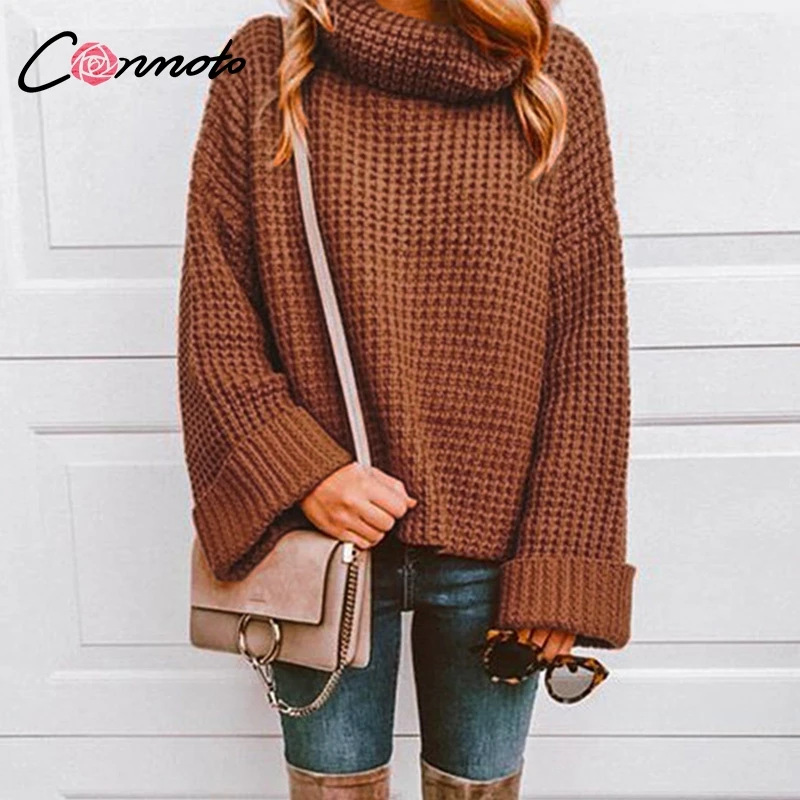 Conmoto Solid White Casual Sweater Women Turtleneck Long Sleeve High Street Fashion Sweaters Winter Knitwear Jumpers
Conmoto Solid White Casual Sweater Women Turtleneck Long Sleeve High Street Fashion Sweaters Winter Knitwear Jumpers