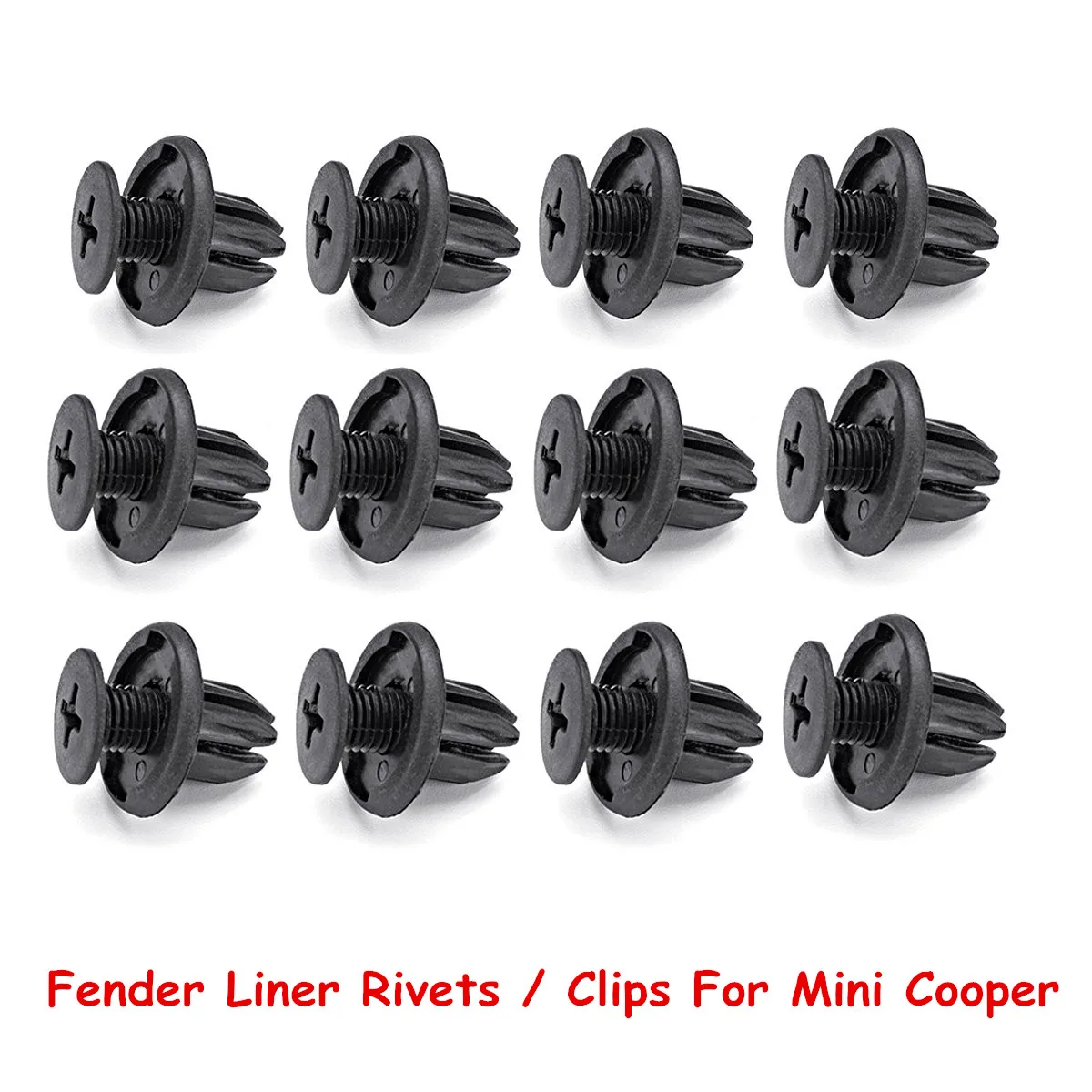 12PCS Car Vehicle Splash Guard Fender Flares Mud Flaps Door Panel Liner Rivets Bumper Fastener Clip Retainer for Mini Cooper
12PCS Car Vehicle Splash Guard Fender Flares Mud Flaps Door Panel Liner Rivets Bumper Fastener Clip Retainer for Mini Cooper