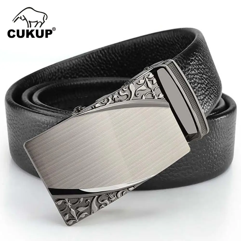 CUKUP New Designer Men's Real Quality Genuine Leather Belts Print Pattern Automatic Buckle Male Belt Accessories for Men ZDCK026
CUKUP New Designer Men's Real Quality Genuine Leather Belts Print Pattern Automatic Buckle Male Belt Accessories for Men ZDCK026