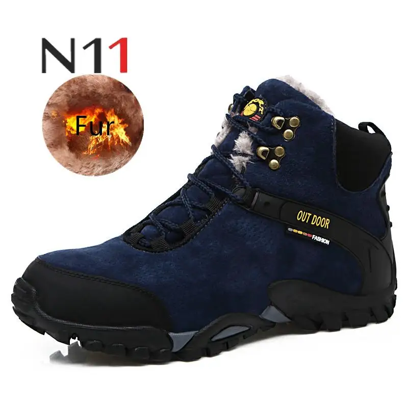 N11 2018 High Quality New Suede Boots Men's Winter Snow Boots Warm Fur Plush Lace High To Help Fashion Men's Boots Large Size 46
N11 2018 High Quality New Suede Boots Men's Winter Snow Boots Warm Fur Plush Lace High To Help Fashion Men's Boots Large Size 46