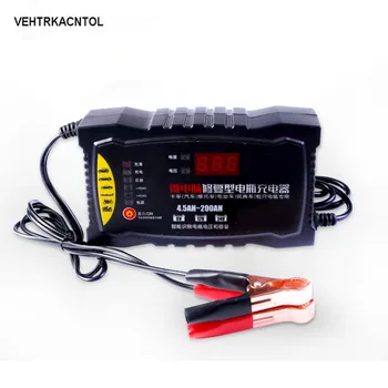 VEHTRKACNTOL Motorcycle Truck Car 12V/6V/24V (4.5AH-200AH) Battery Charger Smart Automatic Repair Battery Charger
VEHTRKACNTOL Motorcycle Truck Car 12V/6V/24V (4.5AH-200AH) Battery Charger Smart Automatic Repair Battery Charger