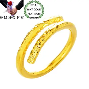 OMHXFC Wholesale European Fashion Woman Girl Bride Party Birthday Wedding Gift Vintage Love Cudgel Open 18KT Real Gold Ring RI38
OMHXFC Wholesale European Fashion Woman Girl Bride Party Birthday Wedding Gift Vintage Love Cudgel Open 18KT Real Gold Ring RI38