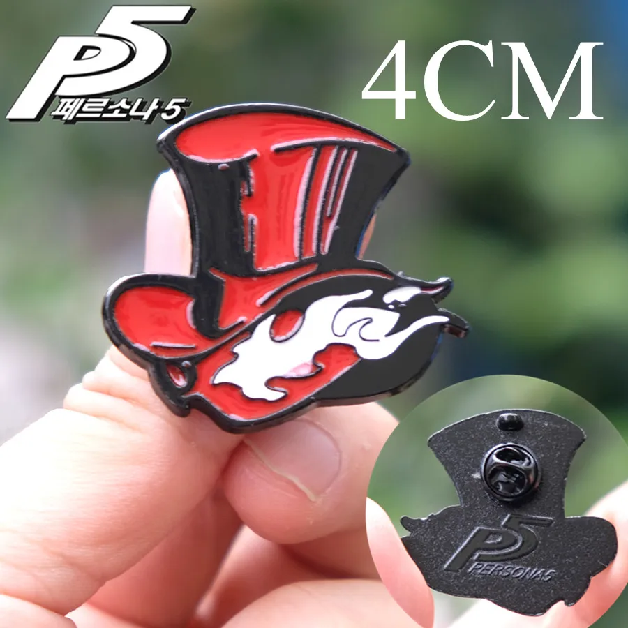 Persona 5 Morgana Mona Cat P5 Logo Metal Pin Badge Chestpin Brooch Costume Accessories Ornament Decor 4cm
Persona 5 Morgana Mona Cat P5 Logo Metal Pin Badge Chestpin Brooch Costume Accessories Ornament Decor 4cm
