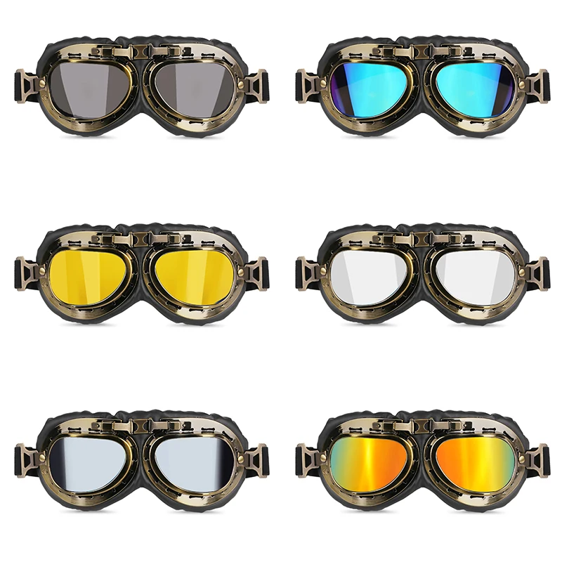 Herorider Motor Bike Vintage Goggles Motorcycle Motorbike Scooter Retro Goggles Glasses
Herorider Motor Bike Vintage Goggles Motorcycle Motorbike Scooter Retro Goggles Glasses