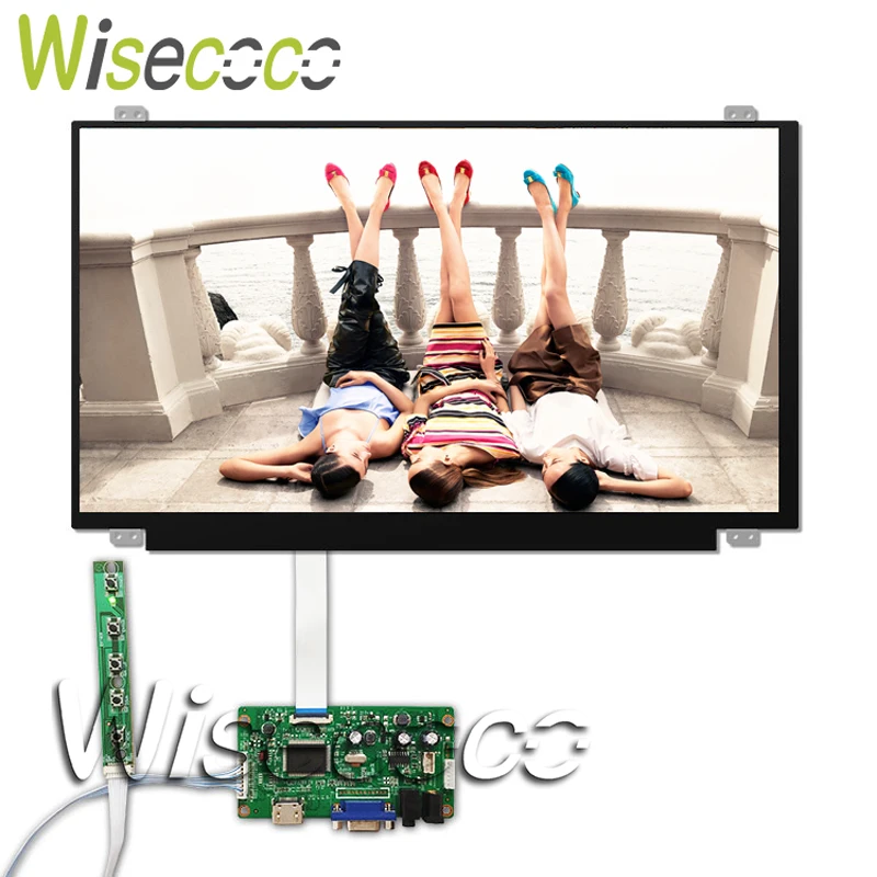 

Wisecoco Laptop Lcd 15.6 Inch 1080p Lcds Display IPS 1920x1080 Controller Driver Board 30 Pin EDP Widescreen High Definition