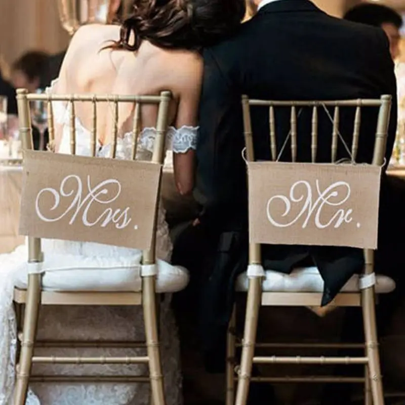 1Set of Burlap Chair Flag Set Groom Chair And Bride Props Anniversary Photo Hanging Signs Decor Vintage Wedding Decoration
1Set of Burlap Chair Flag Set Groom Chair And Bride Props Anniversary Photo Hanging Signs Decor Vintage Wedding Decoration