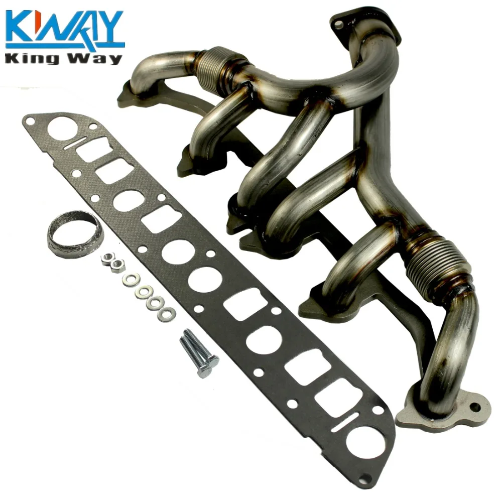 FREE SHIPPING-King Way - Stainless Steel Exhaust Manifold & Gasket Kit Fit for Grand Cherokee Wrangler 4.0L
FREE SHIPPING-King Way - Stainless Steel Exhaust Manifold & Gasket Kit Fit for Grand Cherokee Wrangler 4.0L