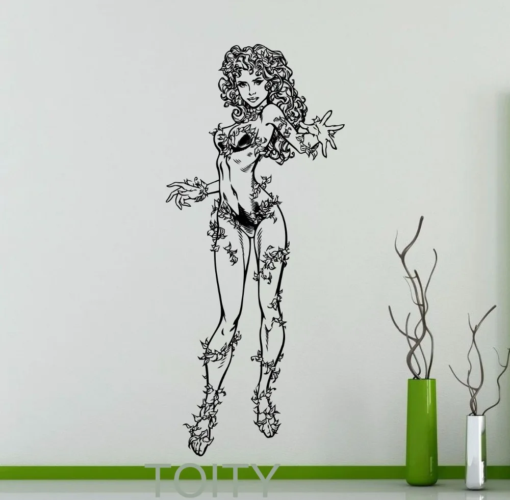 Poison Ivy Sticker Wall Decor DC Marvel Comics Poster Superhero Vinyl Decal Home Decoration Teen Room Dorm Club Art Mural
Poison Ivy Sticker Wall Decor DC Marvel Comics Poster Superhero Vinyl Decal Home Decoration Teen Room Dorm Club Art Mural