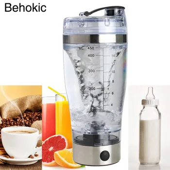 Behogar 450ml Outdoor Travel Portable Battery-Powered Electric Protein Shaker Blender Automatic Vortex Mixer Cup Water Bottle
Behogar 450ml Outdoor Travel Portable Battery-Powered Electric Protein Shaker Blender Automatic Vortex Mixer Cup Water Bottle