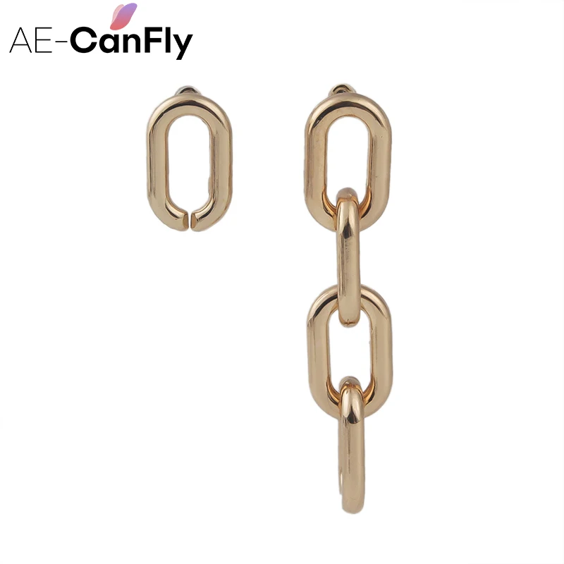 Punk Irregular Circle Chain Dangle Earrings Gold Color New Earrings for Women 1B5020
Punk Irregular Circle Chain Dangle Earrings Gold Color New Earrings for Women 1B5020