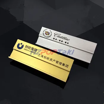 7x2.5cm Aluminium Alloy Staff Number Name Badge Plate Holder by Safty Pin or Magnet Replaceable Reusable with Printing 30pcs
7x2.5cm Aluminium Alloy Staff Number Name Badge Plate Holder by Safty Pin or Magnet Replaceable Reusable with Printing 30pcs