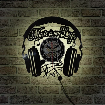 Wandklok Cd Vinyl Record Wall Clock Modern Design Glow In Dark Clocks Mute Watch With Led Backlight 3d Decorative Home Decor
Wandklok Cd Vinyl Record Wall Clock Modern Design Glow In Dark Clocks Mute Watch With Led Backlight 3d Decorative Home Decor