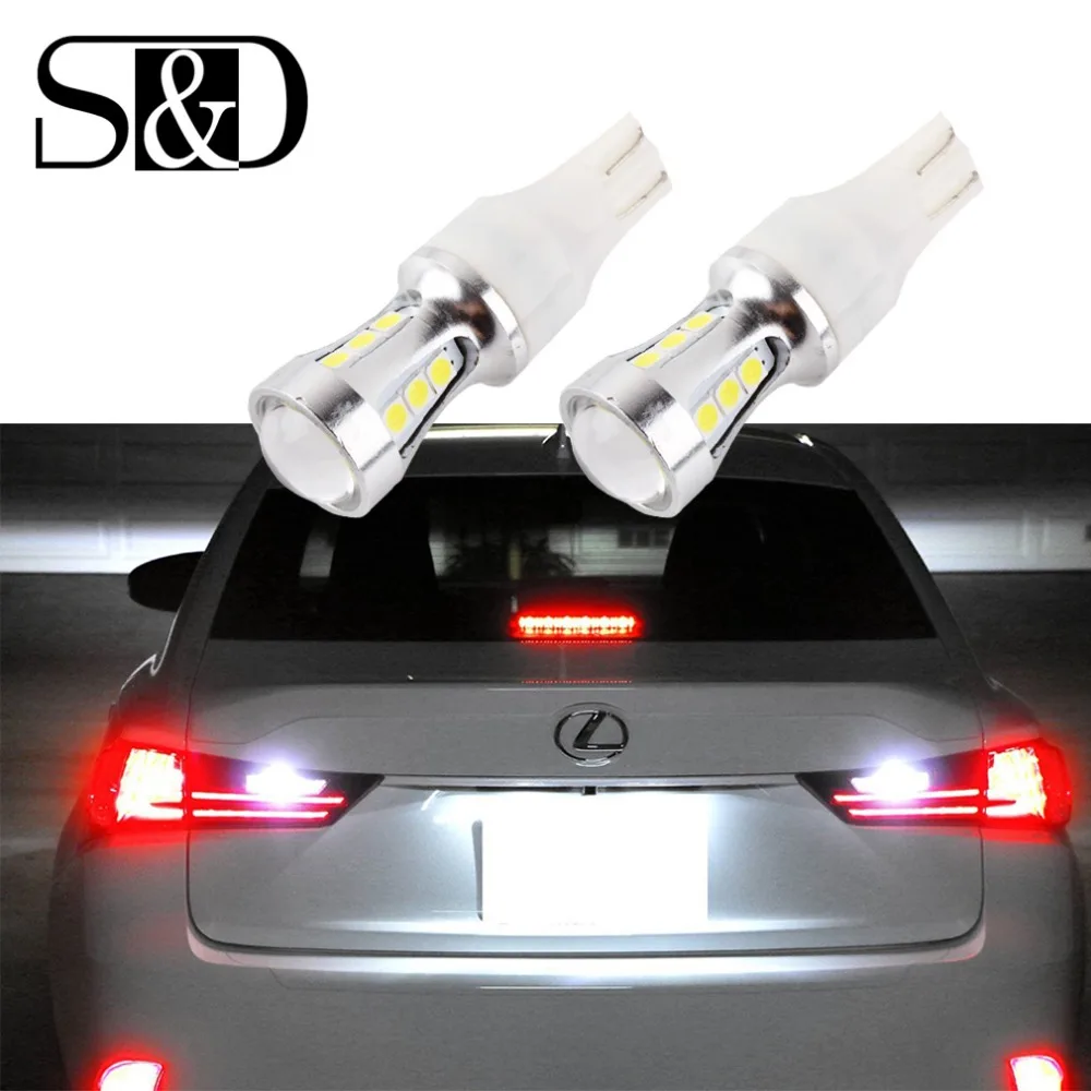 T15 T10 Canbus OBC Error Free Bulbs Interior Emitter LED 921 912 W16W Car lamps External Auto Lights 18-SMD 3030 Xenon White
T15 T10 Canbus OBC Error Free Bulbs Interior Emitter LED 921 912 W16W Car lamps External Auto Lights 18-SMD 3030 Xenon White