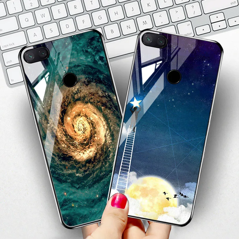 AKABEILA Tempered Glass Star Space Case For Xiaomi Mi 8 lite Cases Coque On For Xiaomi Mi A2 6X Redmi 5 Plus SE Bumper Funda
AKABEILA Tempered Glass Star Space Case For Xiaomi Mi 8 lite Cases Coque On For Xiaomi Mi A2 6X Redmi 5 Plus SE Bumper Funda