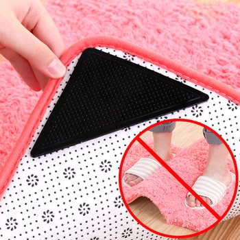 4pcs Anti Slip Curling Rug Carpet Mat Grippers Non-Slip Reusable Washable Rubber Corners Pad Bathroom Living Room Tri Sticker
4pcs Anti Slip Curling Rug Carpet Mat Grippers Non-Slip Reusable Washable Rubber Corners Pad Bathroom Living Room Tri Sticker