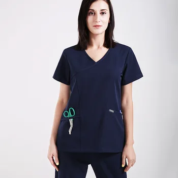 Stretch Nurse Uniforms Medical Scrub Sets for Women Hospital OR Work Uniform Multi Pockets Top and Pant Doctor Out Suits
Stretch Nurse Uniforms Medical Scrub Sets for Women Hospital OR Work Uniform Multi Pockets Top and Pant Doctor Out Suits