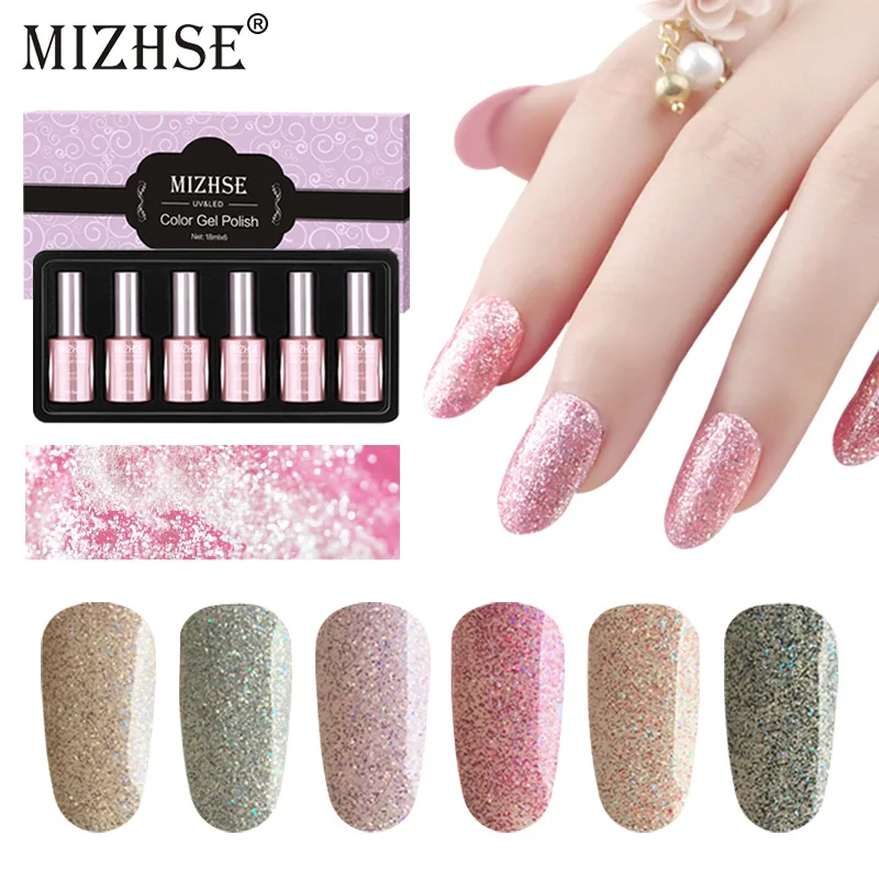 MIZHSE 18ml Diamond Gel hybrid Varnishes Platinum Nail Polish for Manicure Set Glitter Gel Lacquer Nail Art Design Tools Kits
MIZHSE 18ml Diamond Gel hybrid Varnishes Platinum Nail Polish for Manicure Set Glitter Gel Lacquer Nail Art Design Tools Kits