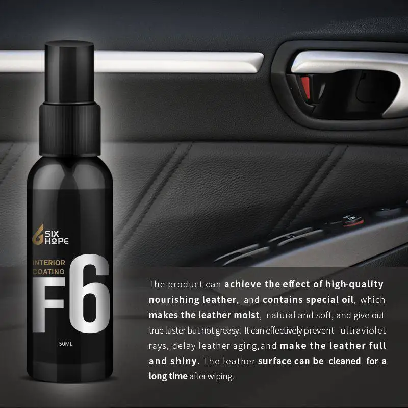 50ml Dashboard Leather Interior Cleaning Renovation Fluid-F6-50ml Paint CareNew New
50ml Dashboard Leather Interior Cleaning Renovation Fluid-F6-50ml Paint CareNew New