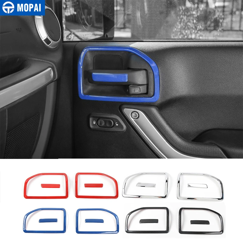 MOPAI ABS 2 Doors Interior Door Handle Bowl Cover Trims Decoration Stickers For Jeep Wrangler JK 2011 Up Car Styling
MOPAI ABS 2 Doors Interior Door Handle Bowl Cover Trims Decoration Stickers For Jeep Wrangler JK 2011 Up Car Styling