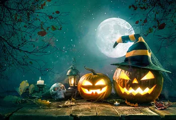 Night Full Moon Halloween Pumpkin Ghost Light backdrops Vinyl cloth High quality Computer print party background
Night Full Moon Halloween Pumpkin Ghost Light backdrops Vinyl cloth High quality Computer print party background