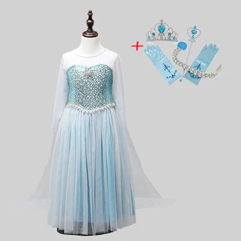 New Elsa Dress girls Party Vestidos Cosplay Costumes Girl Clothing Anna Snow Queen Print Birthday Princess Dress Kids
New Elsa Dress girls Party Vestidos Cosplay Costumes Girl Clothing Anna Snow Queen Print Birthday Princess Dress Kids