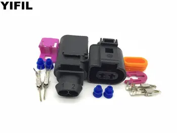2sets/lot For Audi VW 2 Pin/Way Female Male JPT Plug Electric Horn Waterproof Connector Soar Touareg 1J0973722 1J0973822
2sets/lot For Audi VW 2 Pin/Way Female Male JPT Plug Electric Horn Waterproof Connector Soar Touareg 1J0973722 1J0973822