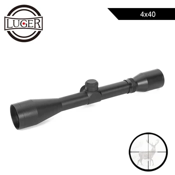 LUGER 4x40 Hunting Scope Tactical Telescope Outdoor Collimator Sight Rifle Scope Airsoft Compound Bow Optical Sight Riflescope
LUGER 4x40 Hunting Scope Tactical Telescope Outdoor Collimator Sight Rifle Scope Airsoft Compound Bow Optical Sight Riflescope