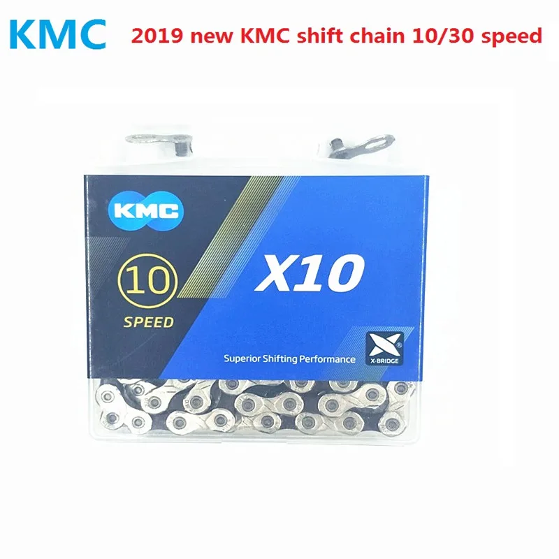 KMC X10 X10.93 MTB Road Bike Chain 116L 10 Speed Bicycle Chain with Magic Button Mountain With Original box
KMC X10 X10.93 MTB Road Bike Chain 116L 10 Speed Bicycle Chain with Magic Button Mountain With Original box