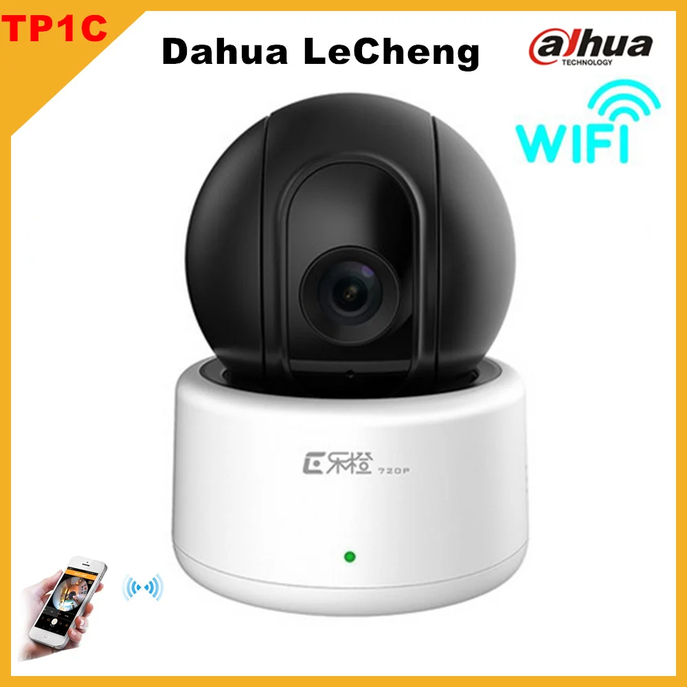 New Dahua LeChange TP1C Wireless Wifi Camera Home Monitor Cell phone Remote Network HD Night vision 2 way Voice Security camera |