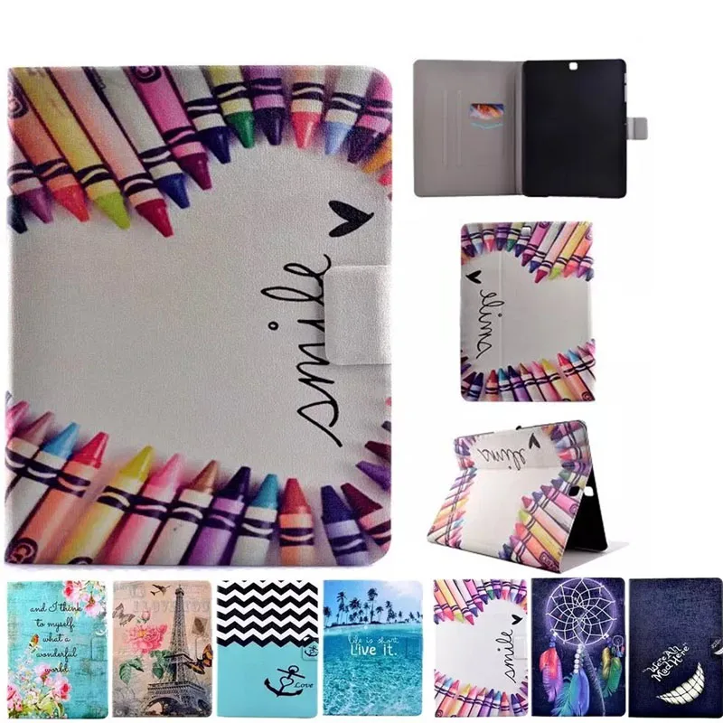 Fashion Flower Tower Patterns Lightweight Wallet Flip PU Leather Cases for Samsung Galaxy Tab S2 9.7 Tablet SM-T815 /T810 Covers
Fashion Flower Tower Patterns Lightweight Wallet Flip PU Leather Cases for Samsung Galaxy Tab S2 9.7 Tablet SM-T815 /T810 Covers