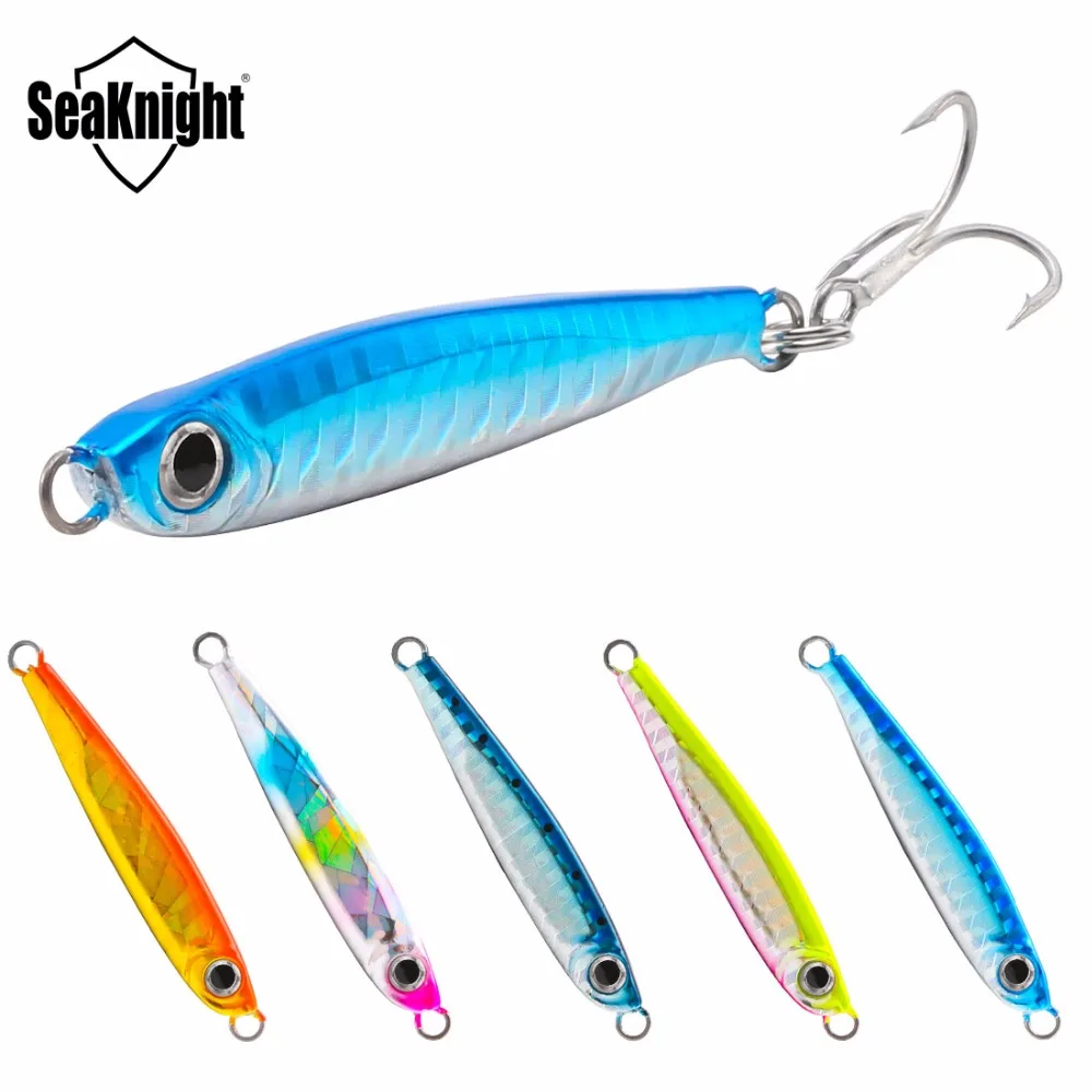 2017 SeaKnight SK302 30g 75mm Metal Jigging Fishing Lure 5Pcs/lot Sinking Lure Hard Bait Saltwater Metal Jig Fishing Lure
2017 SeaKnight SK302 30g 75mm Metal Jigging Fishing Lure 5Pcs/lot Sinking Lure Hard Bait Saltwater Metal Jig Fishing Lure