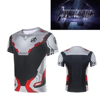 movie Avengers End Party Cosplay T-shirt Short sleeve Superhero Quantum men Costume Sweatshirt Top Sport Fitness Clothing
movie Avengers End Party Cosplay T-shirt Short sleeve Superhero Quantum men Costume Sweatshirt Top Sport Fitness Clothing