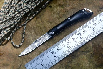 Damascus Blade Knife TIGEND CF5406 pocket folding knife ebony wood handle knives for outdoor camping hunting and gift
Damascus Blade Knife TIGEND CF5406 pocket folding knife ebony wood handle knives for outdoor camping hunting and gift