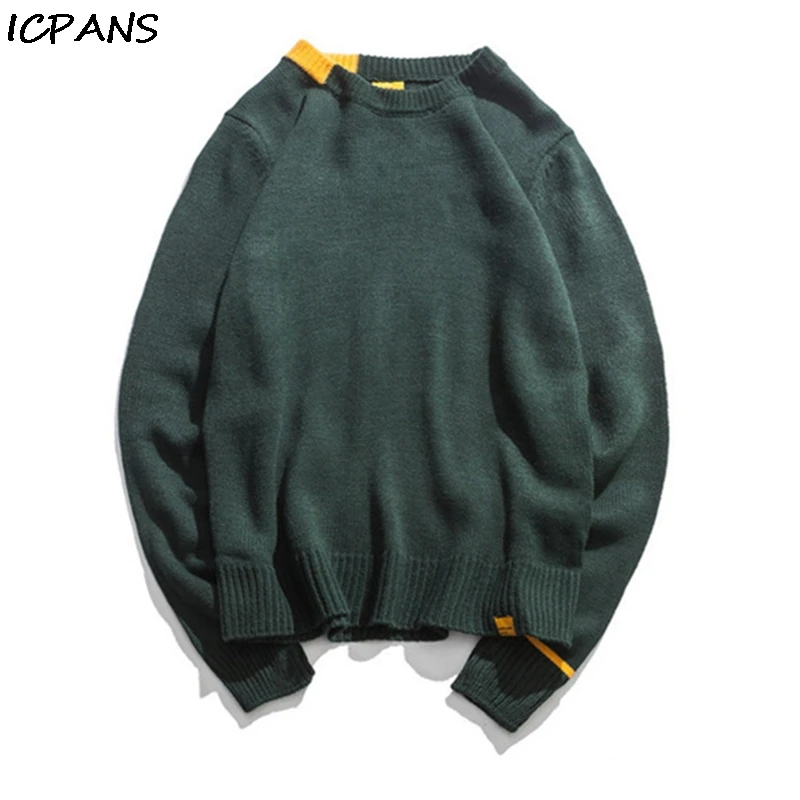 ICPANS Hip Hop Sweater Men Cotton Loose Pullover Men's Clothing Streetwear Autumn Spring Patchwork 2019 Fashion New
ICPANS Hip Hop Sweater Men Cotton Loose Pullover Men's Clothing Streetwear Autumn Spring Patchwork 2019 Fashion New