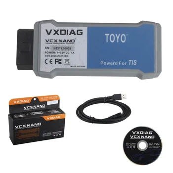 VXDIAG VCX NANO for TOYOTA TIS Techstream V10.10.018 Compatible with SAE J2534 for toyota it3 Free Shipping
VXDIAG VCX NANO for TOYOTA TIS Techstream V10.10.018 Compatible with SAE J2534 for toyota it3 Free Shipping