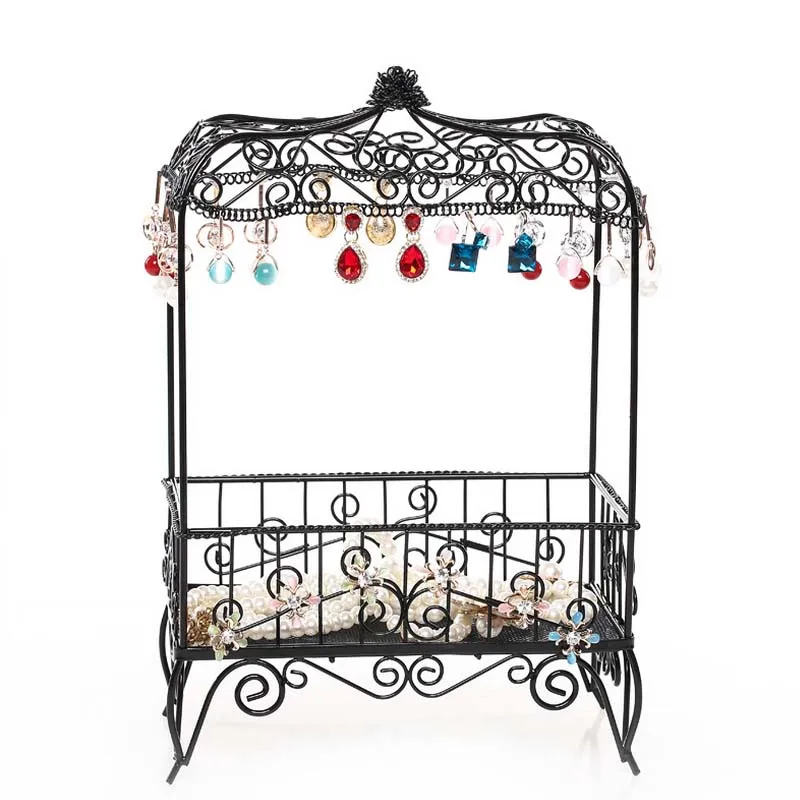 Creative Jewelry Display Frame Wrought Iron Earrings Show Wearing Earrings Storage Counter Props Shelf
Creative Jewelry Display Frame Wrought Iron Earrings Show Wearing Earrings Storage Counter Props Shelf