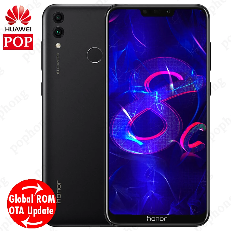 Global Firmware HONOR 8C 6.26 inch Snapdragon 632 Octa Core 4000Mah 3 Cards VoLTE Face ID Full Screen MobilePhone
Global Firmware HONOR 8C 6.26 inch Snapdragon 632 Octa Core 4000Mah 3 Cards VoLTE Face ID Full Screen MobilePhone