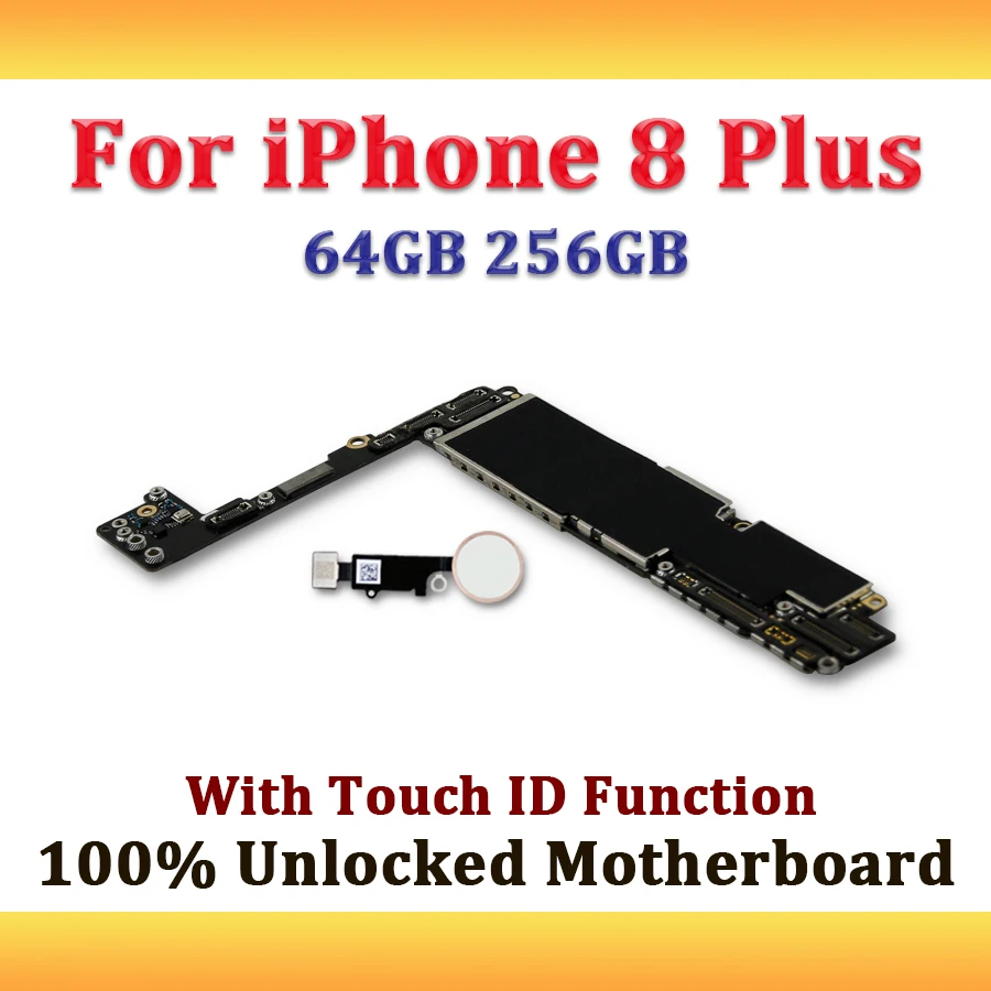 Replacement For iPhone 8 Plus Motherboard With/Without Touch ID,Full Unlocked For iPhone 8 Plus Logic Board Mainboard With Chips
Replacement For iPhone 8 Plus Motherboard With/Without Touch ID,Full Unlocked For iPhone 8 Plus Logic Board Mainboard With Chips