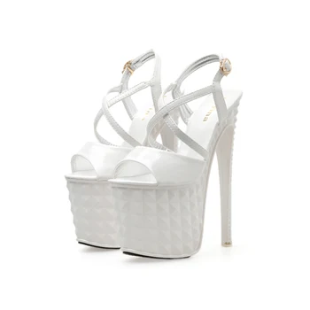 Odinokov Sexy Fashion Platform Gladiator Sandals Women 9cm Ultra High Stiletto Heels 19cm Shoes Party Wedding Shoes
Odinokov Sexy Fashion Platform Gladiator Sandals Women 9cm Ultra High Stiletto Heels 19cm Shoes Party Wedding Shoes