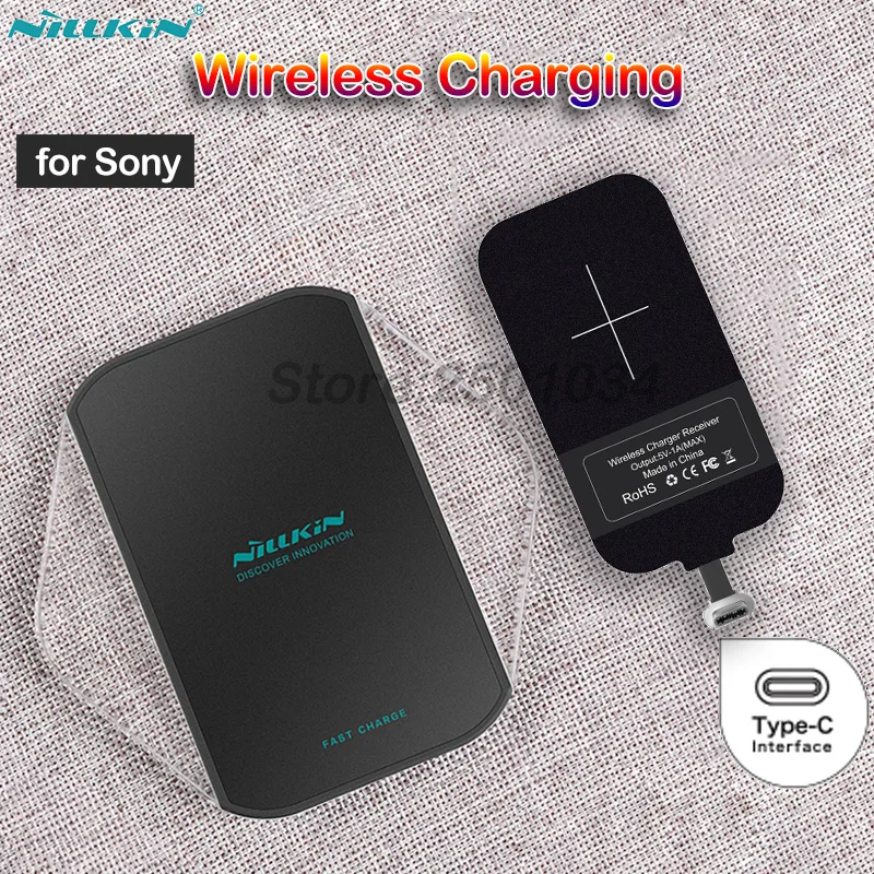 Nillkin Qi Wireless Charging Type-C Port Receiver+Fast Wireless Charger for Sony L1 L2 XA1 XA2 XZ XZ1 Compact Premium Plus Ultra
Nillkin Qi Wireless Charging Type-C Port Receiver+Fast Wireless Charger for Sony L1 L2 XA1 XA2 XZ XZ1 Compact Premium Plus Ultra