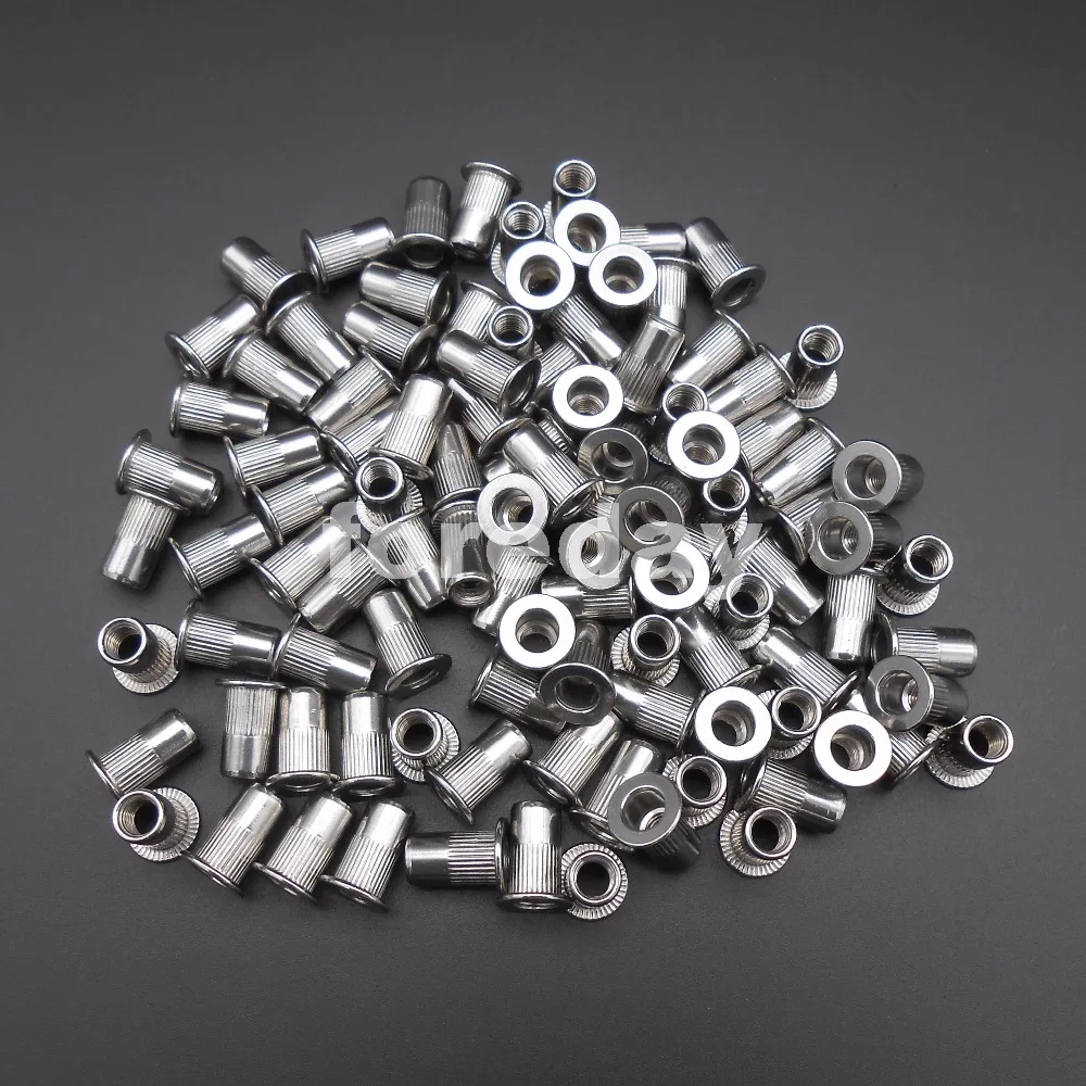 100PCS M5 304 Stainless Steel Rivet Insert Clinch nut nuts 5MM Insert blind Flat Head Knurled 5MM 1LOT=100PCS *BT613X100
100PCS M5 304 Stainless Steel Rivet Insert Clinch nut nuts 5MM Insert blind Flat Head Knurled 5MM 1LOT=100PCS *BT613X100
