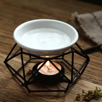 Creative Candle Burner Essential Oil Lamp Metal Ceramic Aromatic Stove Incense Burner SPA Censer Romantic Night Light Crafts Art
Creative Candle Burner Essential Oil Lamp Metal Ceramic Aromatic Stove Incense Burner SPA Censer Romantic Night Light Crafts Art