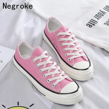 2020 Plus Size Multicolor Women Vulcanize Shoes Woman Casual Canvas Shoes Unisex Lace Up Walking Flats Trainers Sneakers 
2020 Plus Size Multicolor Women Vulcanize Shoes Woman Casual Canvas Shoes Unisex Lace Up Walking Flats Trainers Sneakers