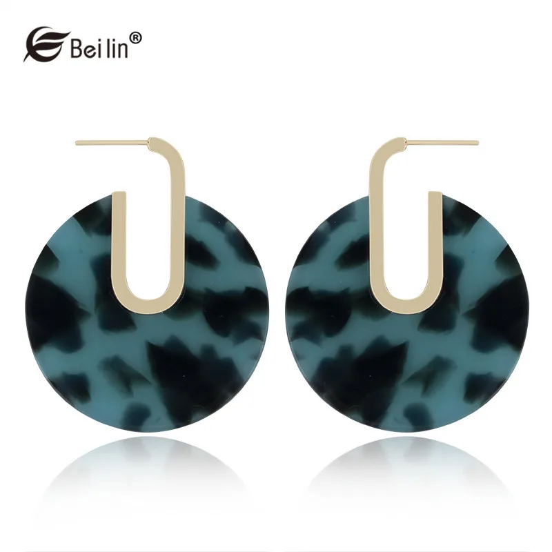 2019 Trendy Geometric Round Stud Earrings Women Girls Acetic Acid Tortoiseshell Stud Earrings Wedding Jewelry Christmas Gift
2019 Trendy Geometric Round Stud Earrings Women Girls Acetic Acid Tortoiseshell Stud Earrings Wedding Jewelry Christmas Gift