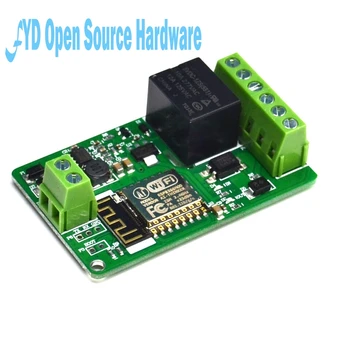 1pcs 1 channel New Arrival 1Pcs Green ESP8266 10A 220V Network Relay WIFI Module Input DC 7V~30V 65x40x18mm Modules
1pcs 1 channel New Arrival 1Pcs Green ESP8266 10A 220V Network Relay WIFI Module Input DC 7V~30V 65x40x18mm Modules