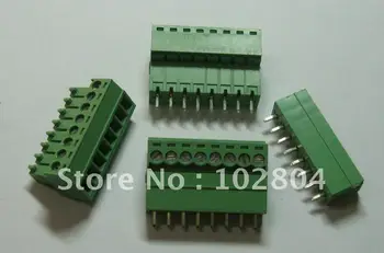 60 pcs Screw Terminal Block Connector Pitch 3.5mm 8 pin/way Green Color Pluggable Type
60 pcs Screw Terminal Block Connector Pitch 3.5mm 8 pin/way Green Color Pluggable Type