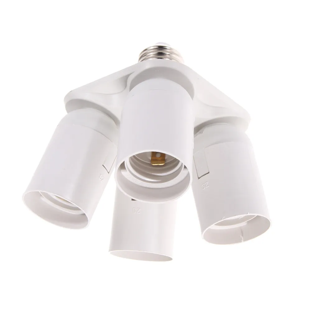 3/4 in1 E27 110V-240V Socket Splitter Light Lamp Bulb Adapter Holder Converters Adapter Lamp Socket for Softbox
3/4 in1 E27 110V-240V Socket Splitter Light Lamp Bulb Adapter Holder Converters Adapter Lamp Socket for Softbox
