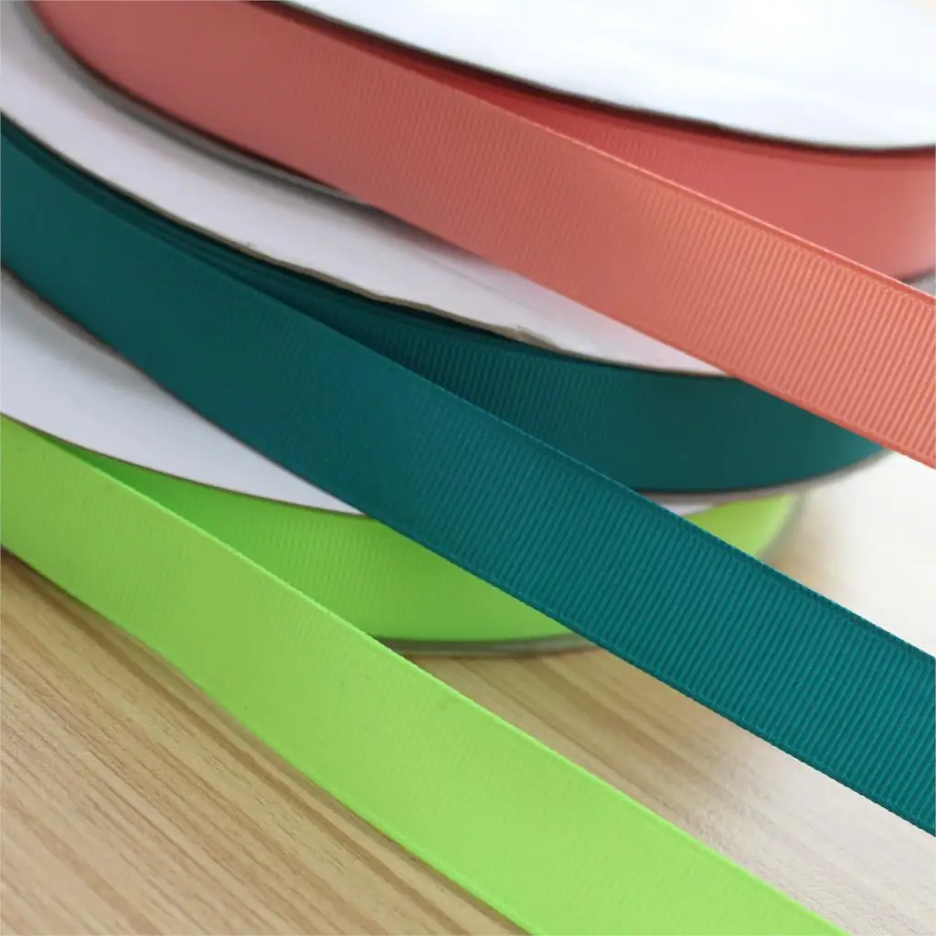 Sales Promotion 3/4" 19mm Solid Color Coral Mallard Key Lime Grosgrain Ribbon for Creative Products DIY Home Deco BOWS 100Yards
Sales Promotion 3/4" 19mm Solid Color Coral Mallard Key Lime Grosgrain Ribbon for Creative Products DIY Home Deco BOWS 100Yards
